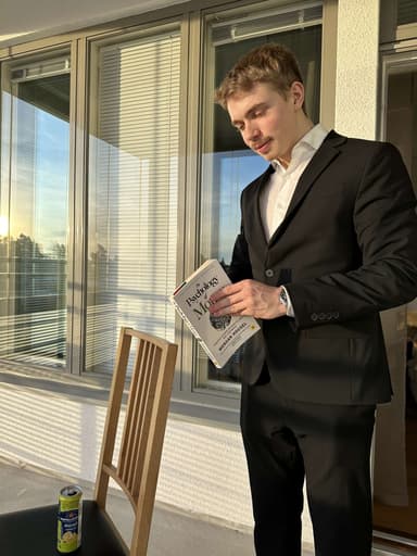 Me in a suit