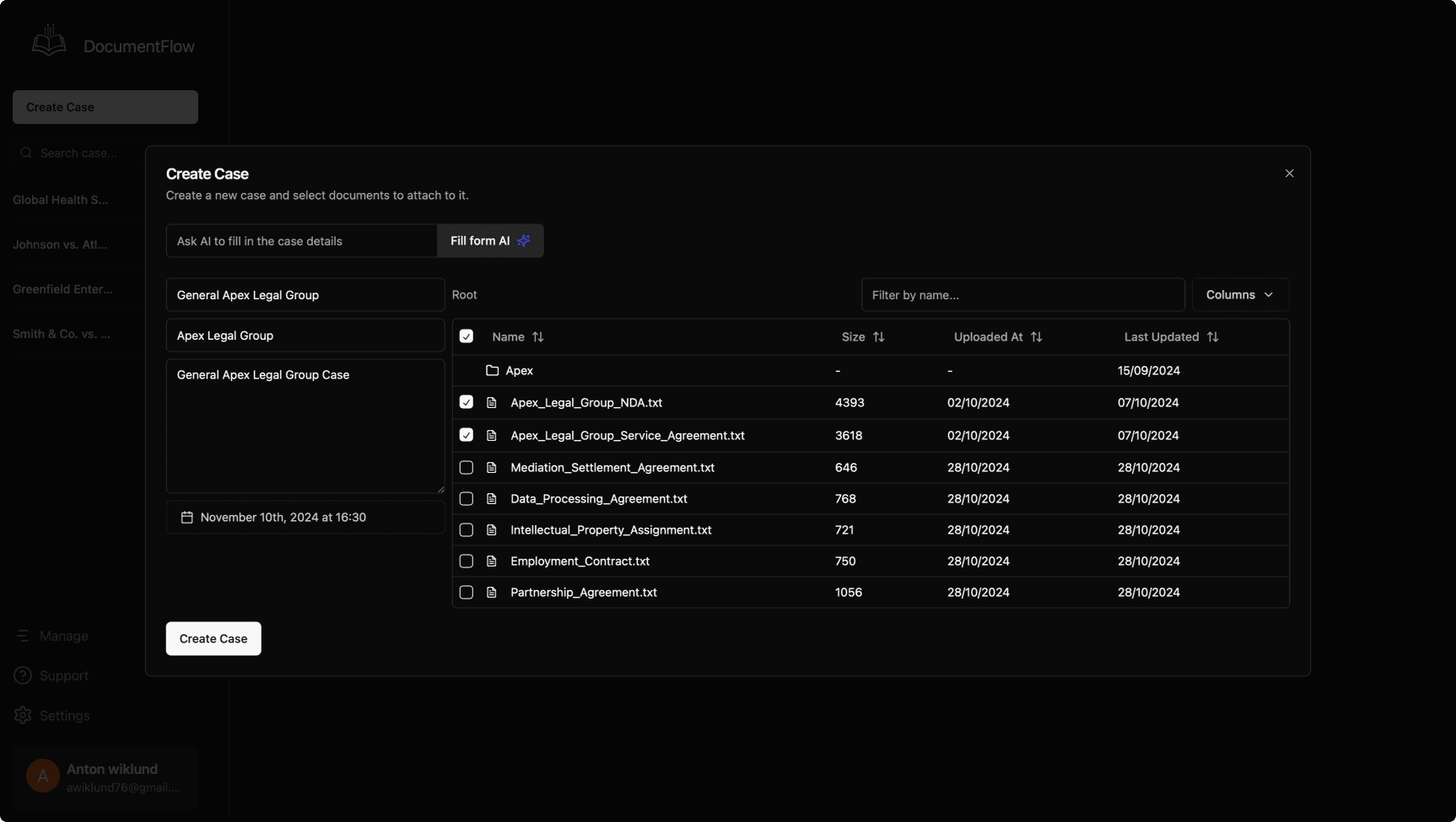DocumentFlow Demo 2